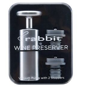 Rabbit Wine Preserver Bar Accessory Set